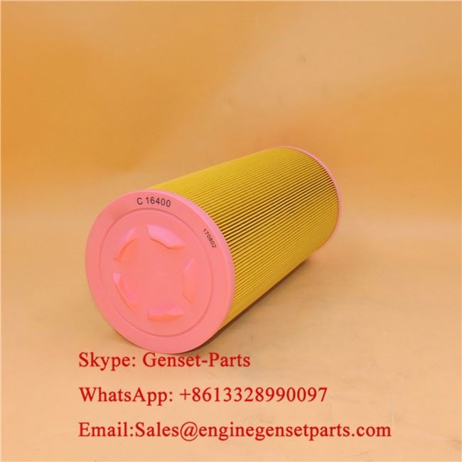 Primary Radialseal Air Filter C16400 055124R1 16137407 6910725 3575142 For PERKINS 1104C-E44T PHASER110 1004.4 1006.6 P4001T 1104C Engine